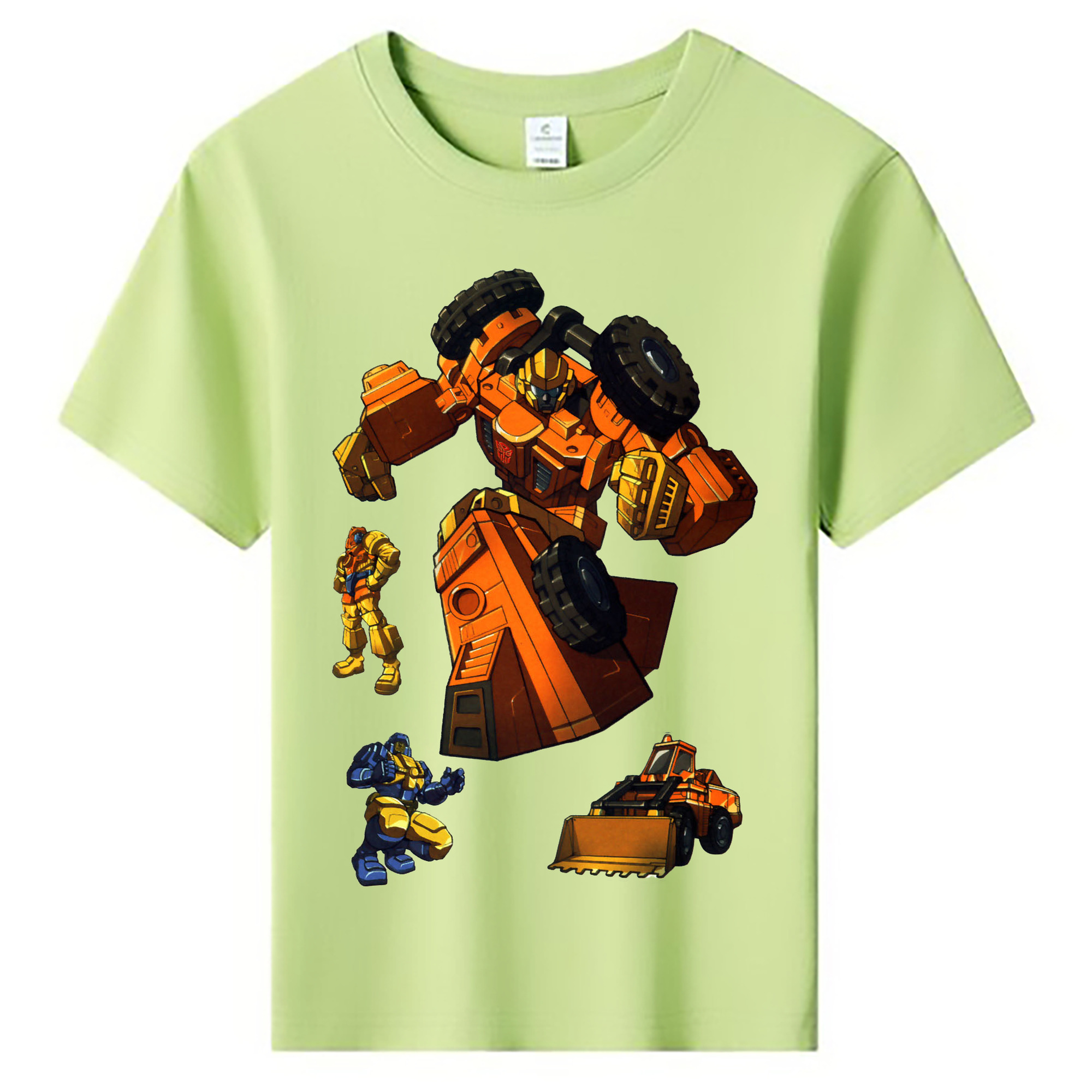 （画像用）  綿100％キッズTシャツ（フロントプリント）
